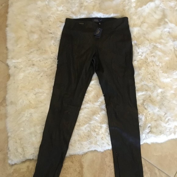 Ralph Lauren leather pantssize XL New